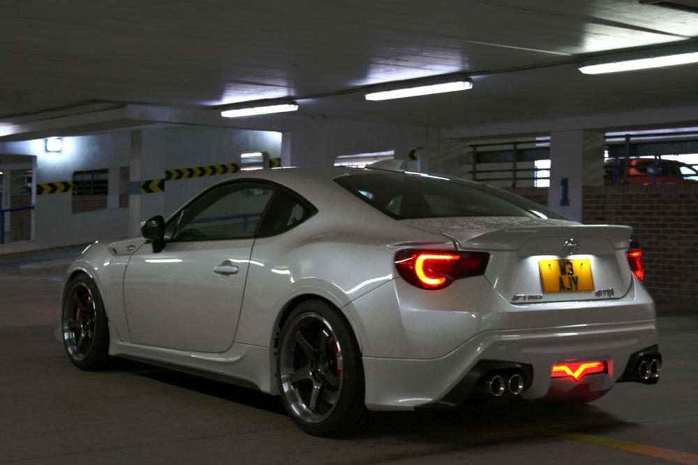 Toyota gt86 пленка