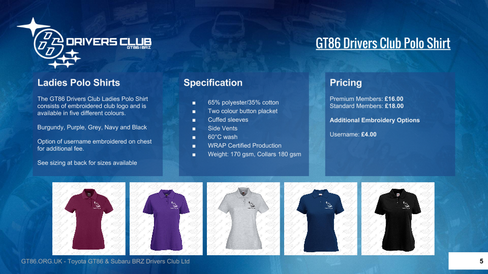 Club Merchandise - Polo Shirt Ladies.png