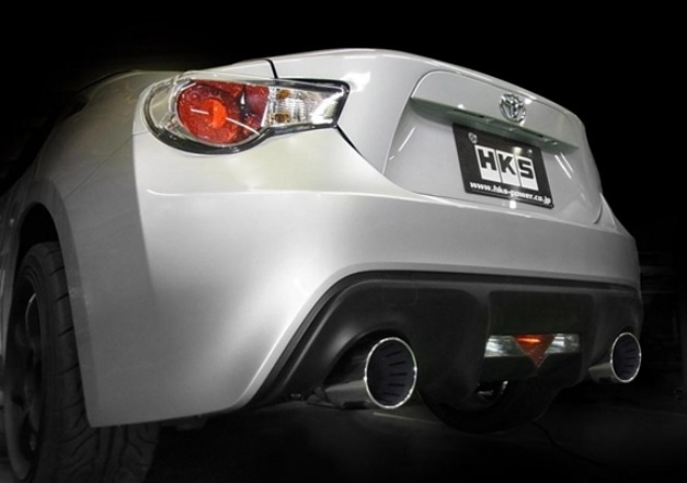 Глушитель на Subaru BRZ